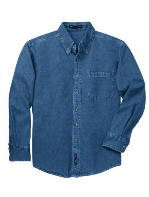 Port Authority Heavyweight Denim Shirt S100