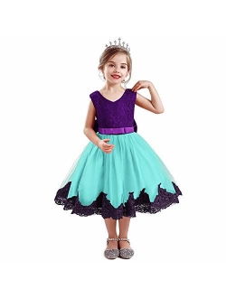 TTYAOVO Flower Girls Dresses Toddler Princess Wedding Party Dress