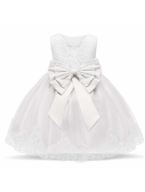 TTYAOVO Flower Girls Dresses Toddler Princess Wedding Party Dress