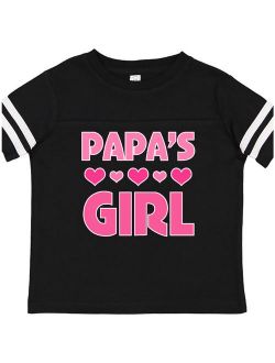 Papas Girl Granddaughter Gift Toddler T-Shirt