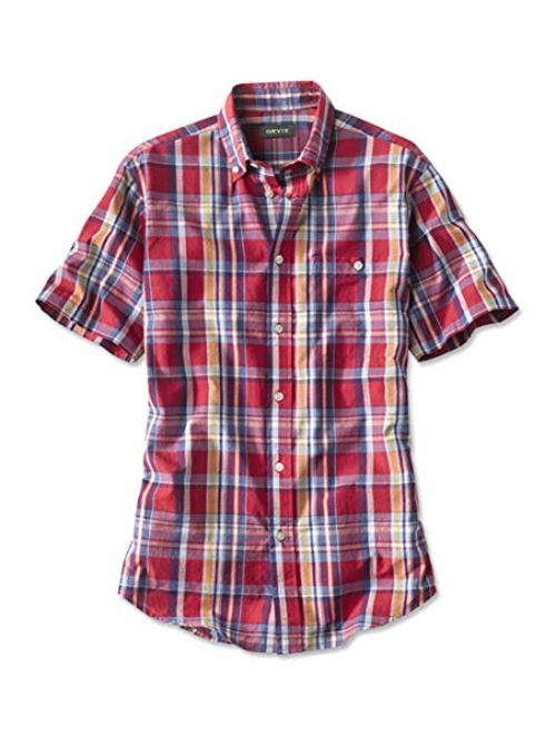 Orvis Men's Signature Madras Short-Sleeved Shirt