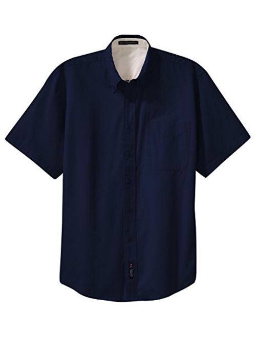 Port Authority Men's Tall Short Sleeve Easy Care