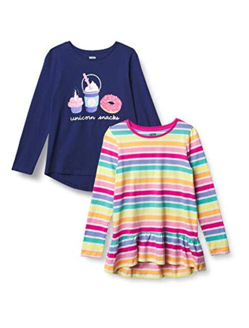 Amazon Brand - Spotted Zebra Girls Long-Sleeve Tunic T-Shirts