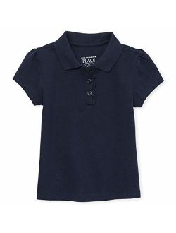 Girls' Toddler Short Sleeve Uniform Polo