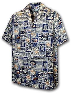 Pacific Legend Boys Woodie Surfboard Shirt