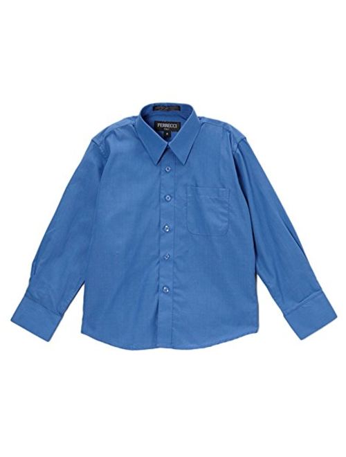 Ferrecci Boys Premium Poly Cotton Dress Shirt