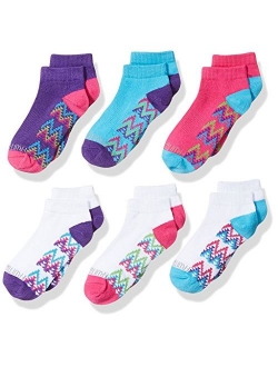 Girl's 6-Pair Low Cut Socks