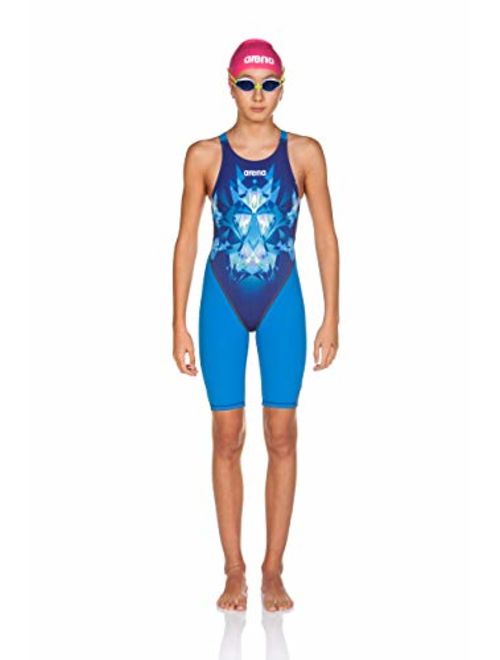 Arena Powerskin ST 2.0 Girl's Open Back Youth Racing Swimsuit