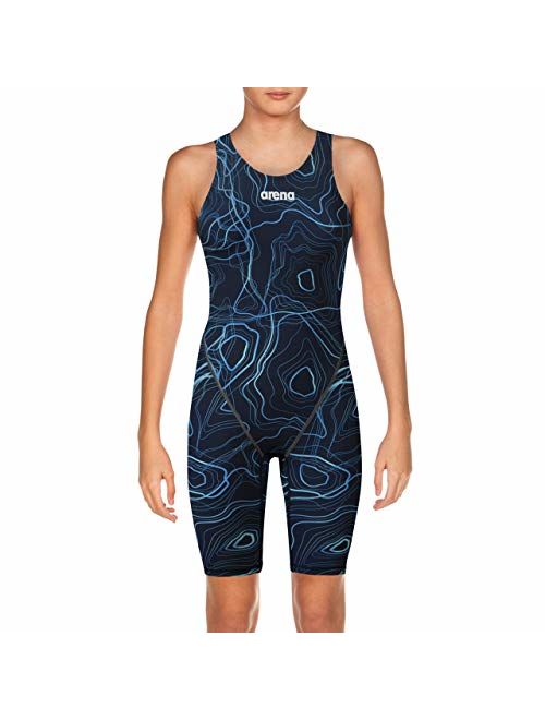 Arena Powerskin ST 2.0 Girl's Open Back Youth Racing Swimsuit