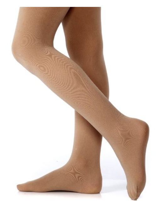 Danskin Girls' Shimmery Footed Tight