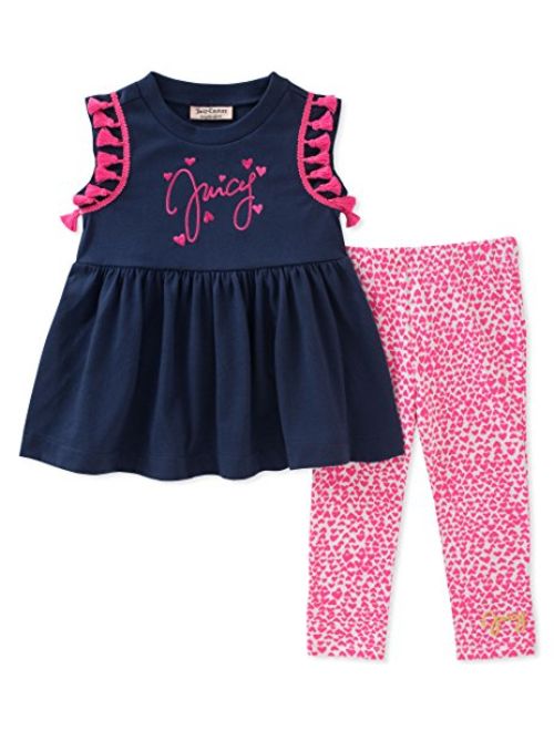 Juicy Couture Baby Girls 2 Pieces Tunic Set