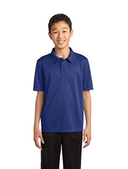 Port AuthorityYouth Silk Touch Performance Polo