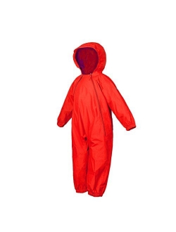 Splashy Nylon Children's One Piece Rainsuits and MudStopper Coveralls