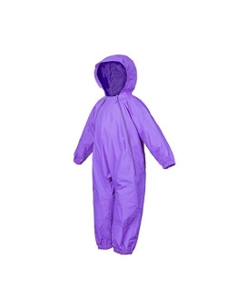 Splashy Nylon Children's One Piece Rainsuits and MudStopper Coveralls