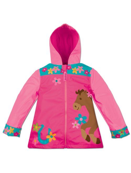 Stephen Joseph Girls' Rain Coat