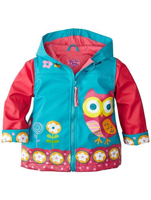 Stephen Joseph Girls' Rain Coat