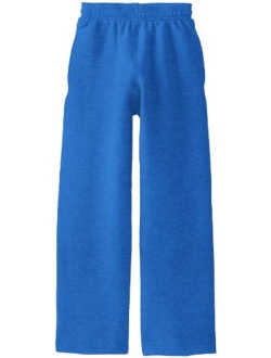 Big Boys' Open Bottom Heavy Weight Pocket Sweatpant