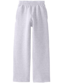 Big Boys' Open Bottom Heavy Weight Pocket Sweatpant