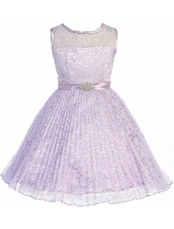 iGirlDress Little Girls Lace Special Occasion Dress Sizes 2-20