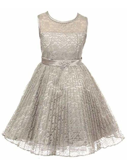 iGirlDress Little Girls Lace Special Occasion Dress Sizes 2-20