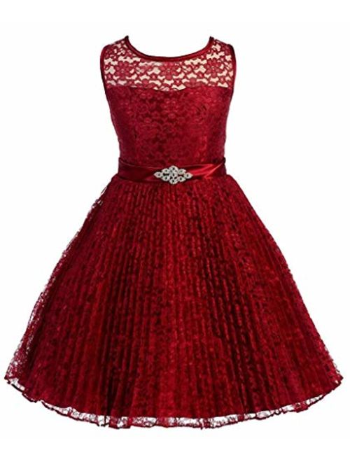 iGirlDress Little Girls Lace Special Occasion Dress Sizes 2-20