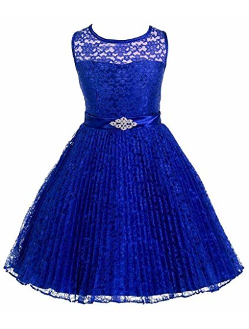 iGirlDress Little Girls Lace Special Occasion Dress Sizes 2-20