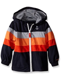 Little Boys' Toddler Chest Stripe Poly Lined Jacket