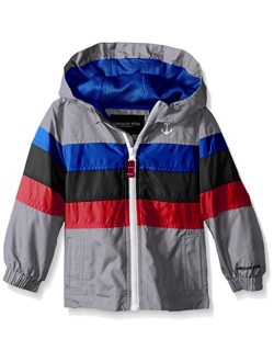 Little Boys' Toddler Chest Stripe Poly Lined Jacket