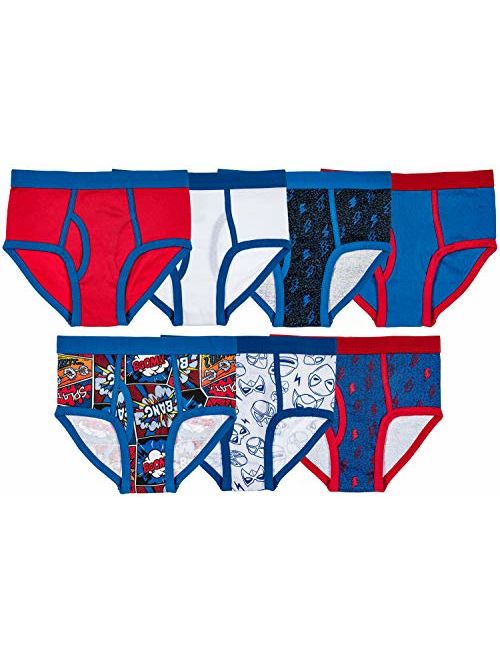 Trimfit Boys Soft Cotton Colorful Briefs Pack of 7 Kids Underwear