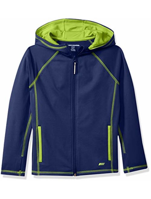 Amazon Essentials Boys' Full-Zip Active Jacket