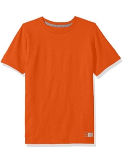 Big Boys' Cotton Performance Short Sleeve T-Shirt