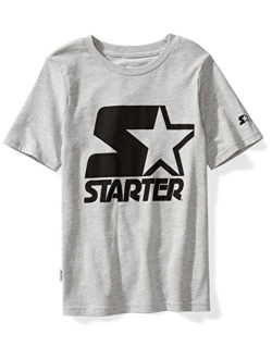 Starter Boys' Short Sleeve Logo T-Shirt, Amazon Exclusive