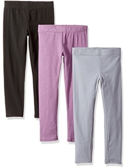 Clementine Apparel Soft Stretch Athletic Sport Pant Leggings 3 Pack