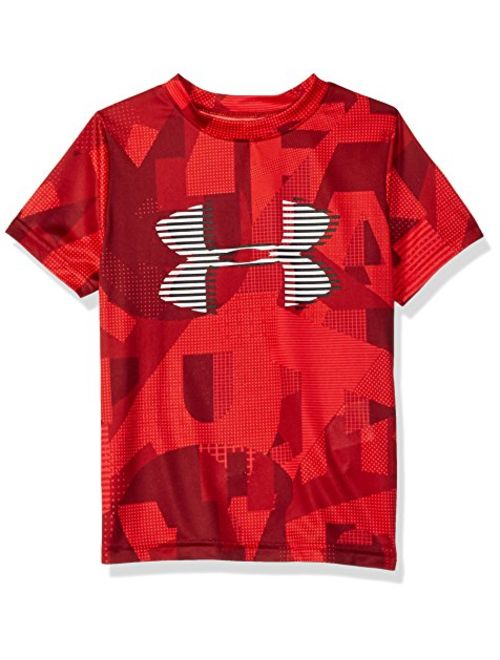 Under Armour Boys tech Big Logo Printed tee