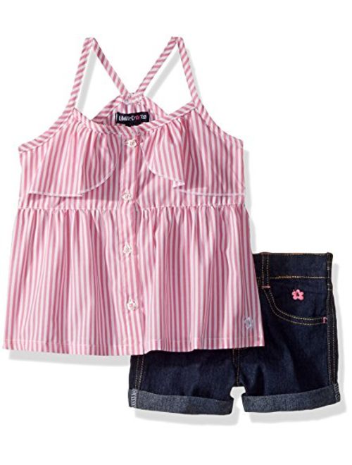Limited Too Girls' Fashion Top and Short Set