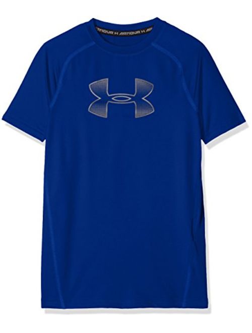 Under Armour Boys HeatGear Short Sleeve Fitted Shirt