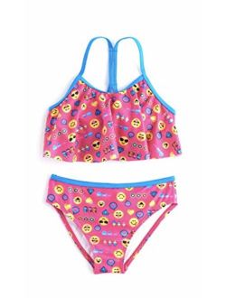 Emojination Girls Bikini Swimsuit Set