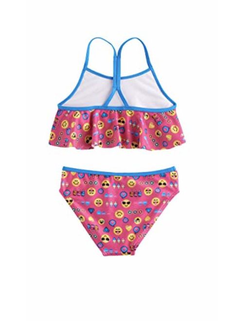 Emojination Girls Bikini Swimsuit Set