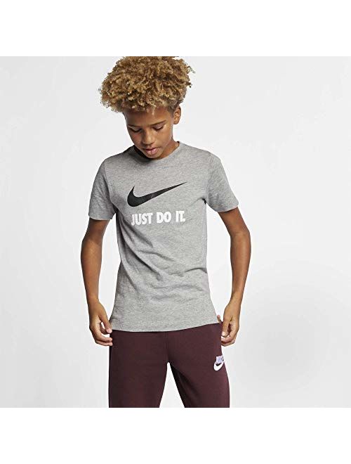 Nike Boy's NSW Tee Just Do It Swoosh Short Sleeve