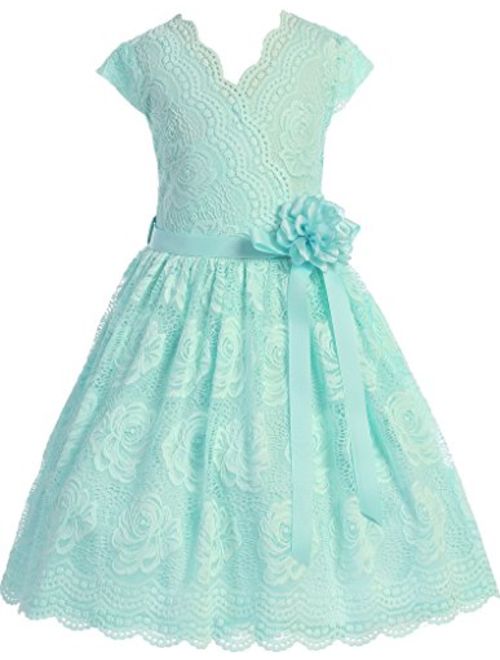 BNY Corner Flower Girl Dress Daily Casual Dress Easter Summer Pageant 9 Colors Available