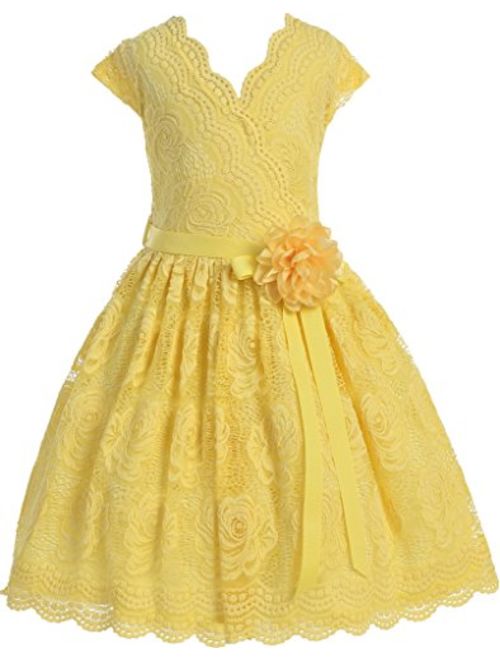 BNY Corner Flower Girl Dress Daily Casual Dress Easter Summer Pageant 9 Colors Available