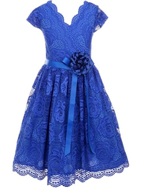 BNY Corner Flower Girl Dress Daily Casual Dress Easter Summer Pageant 9 Colors Available