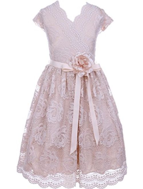 BNY Corner Flower Girl Dress Daily Casual Dress Easter Summer Pageant 9 Colors Available