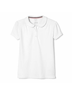 Girls' Short Sleeve Peter Pan Collar Polo