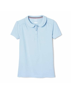 Girls' Short Sleeve Peter Pan Collar Polo