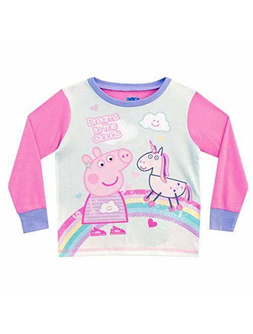 Peppa Pig Girls' Unicorn Pajamas