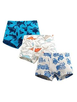 Baby Toddler Kids Boys Boxer Brief 3-Pack Underwear Set Boxer