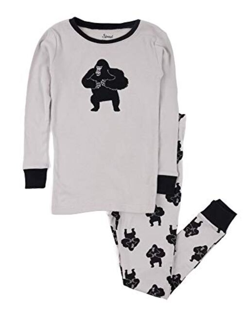 Leveret Kids Pajamas Boys & Girls Solid Colors 2 Piece Pajama Set 100% Cotton (Size 2-14 Years)