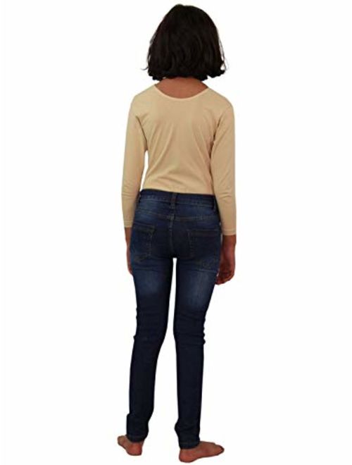 A2Z 4 Kids girls Slim, Light Blue, 13-14 Years : : Clothing, Shoes  & Accessories