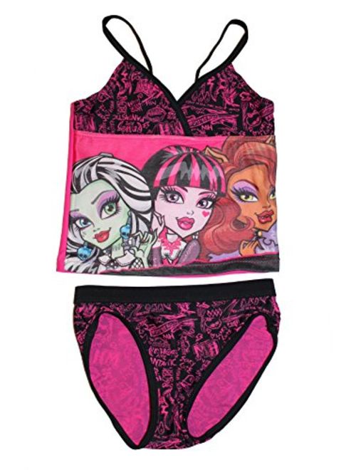 Monster High Girls' One Two Piece Swimsuit 6-14 Years